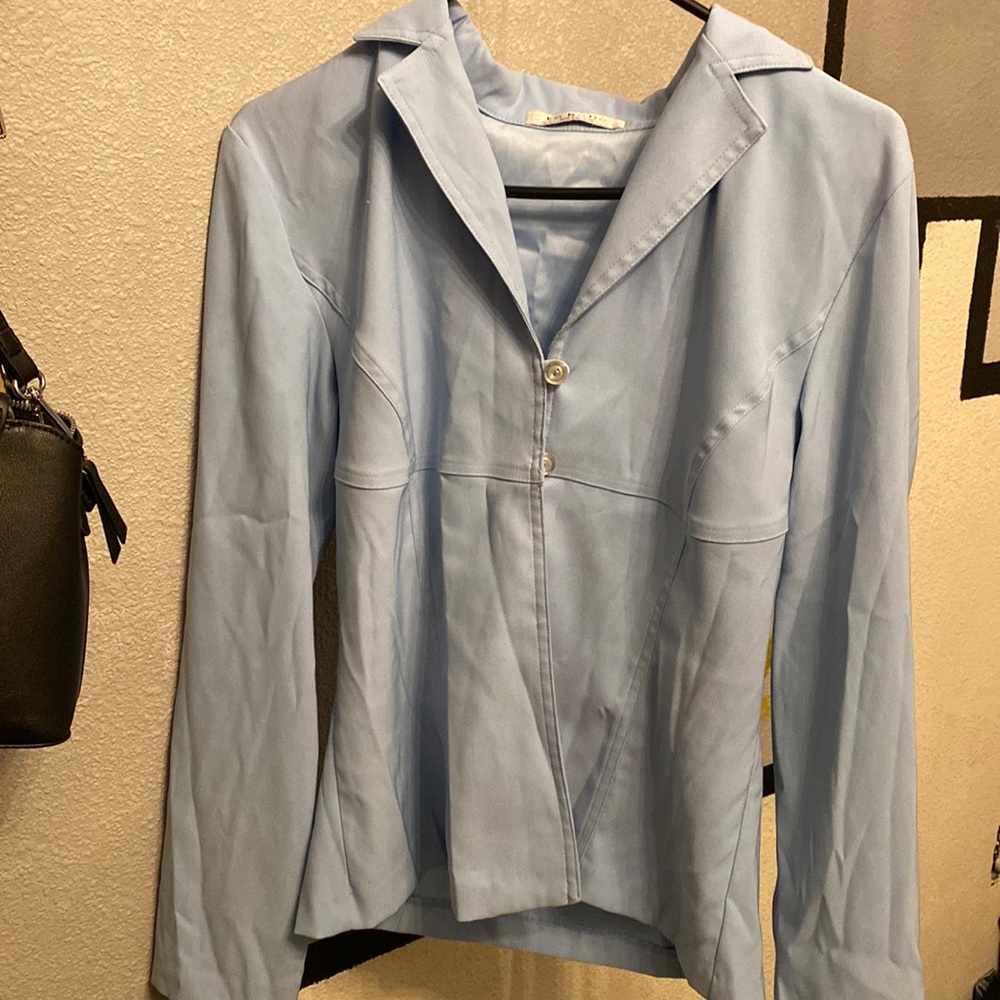 La Belle Size 12 Blue Pantsuit